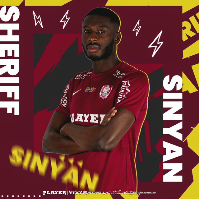 CFR Cluj il achizitioneaza pe fundasul central Sheriff Sinyan