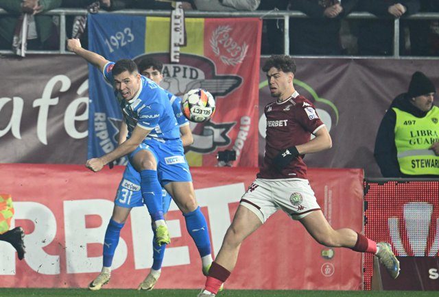 Rapid invinge Universitatea Craiova cu 1 0