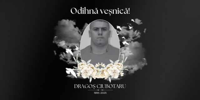 Rugbystul Dragos Bogdan Ciubotaru a murit la 29 de ani