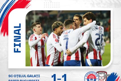 Superliga Otelul Galati Rapid Bucuresti 1 1