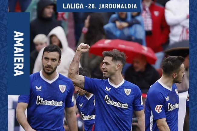 Athletic Bilbao castiga la Sevilla cu o lovitura de cap