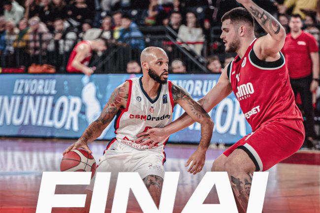 Baschetbalistii oradeni domina clar duelul cu Dinamo
