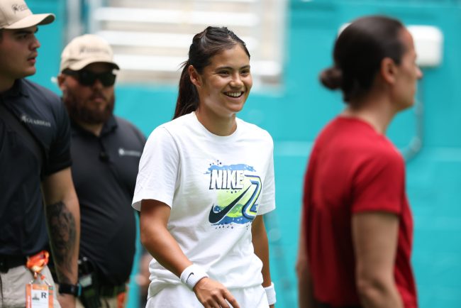 Emma Raducanu a ajuns in optimi la Miami