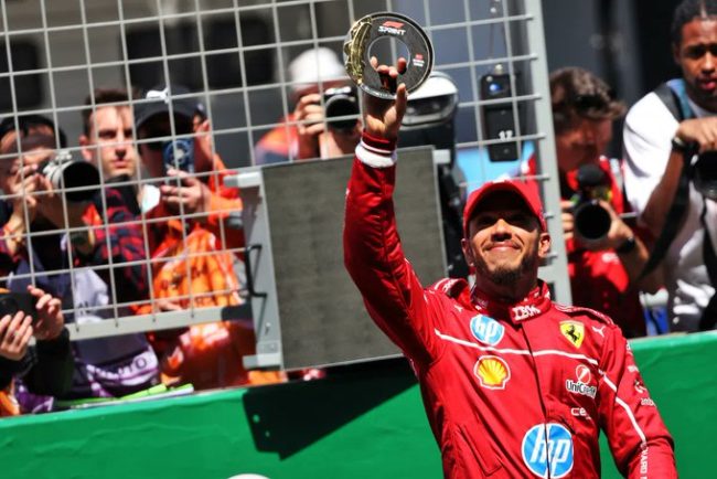 Formula 1 Hamilton cistiga prima victorie cu Ferrari in sprintul din China