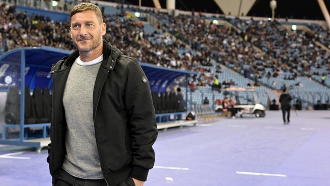 Francesco Totti va lua parte la un eveniment sportiv la Moscova
