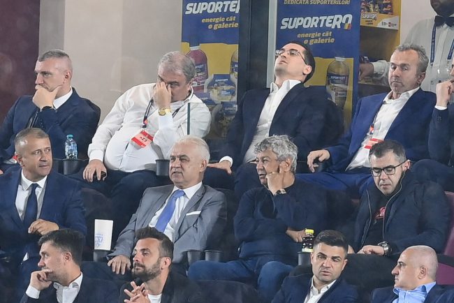 Pace intre Mircea Lucescu si Anghel Iordanescu Vor sta impreuna la meci