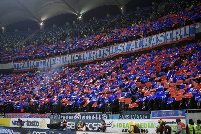 Precizarile Jandarmeriei despre accesul galeriei FCSB pe Arena Nationala