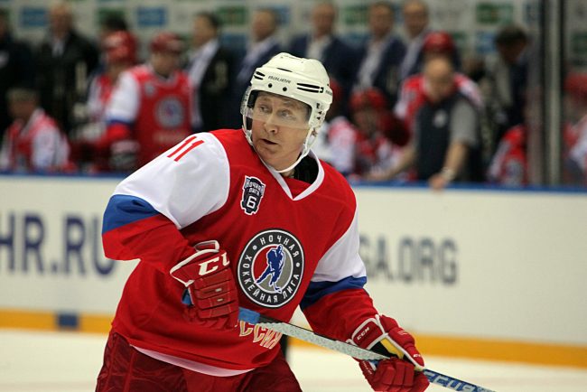 Prietenia Trump Putin reflectata in meciuri de hockey