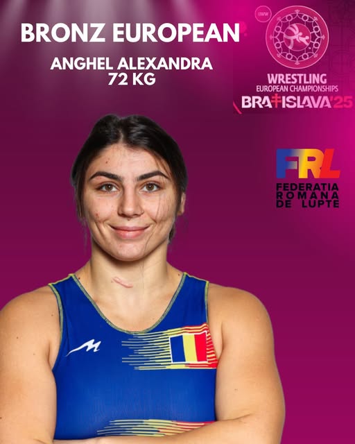 Alexandra Anghel a obtinut bronzul la Europene Bratislava