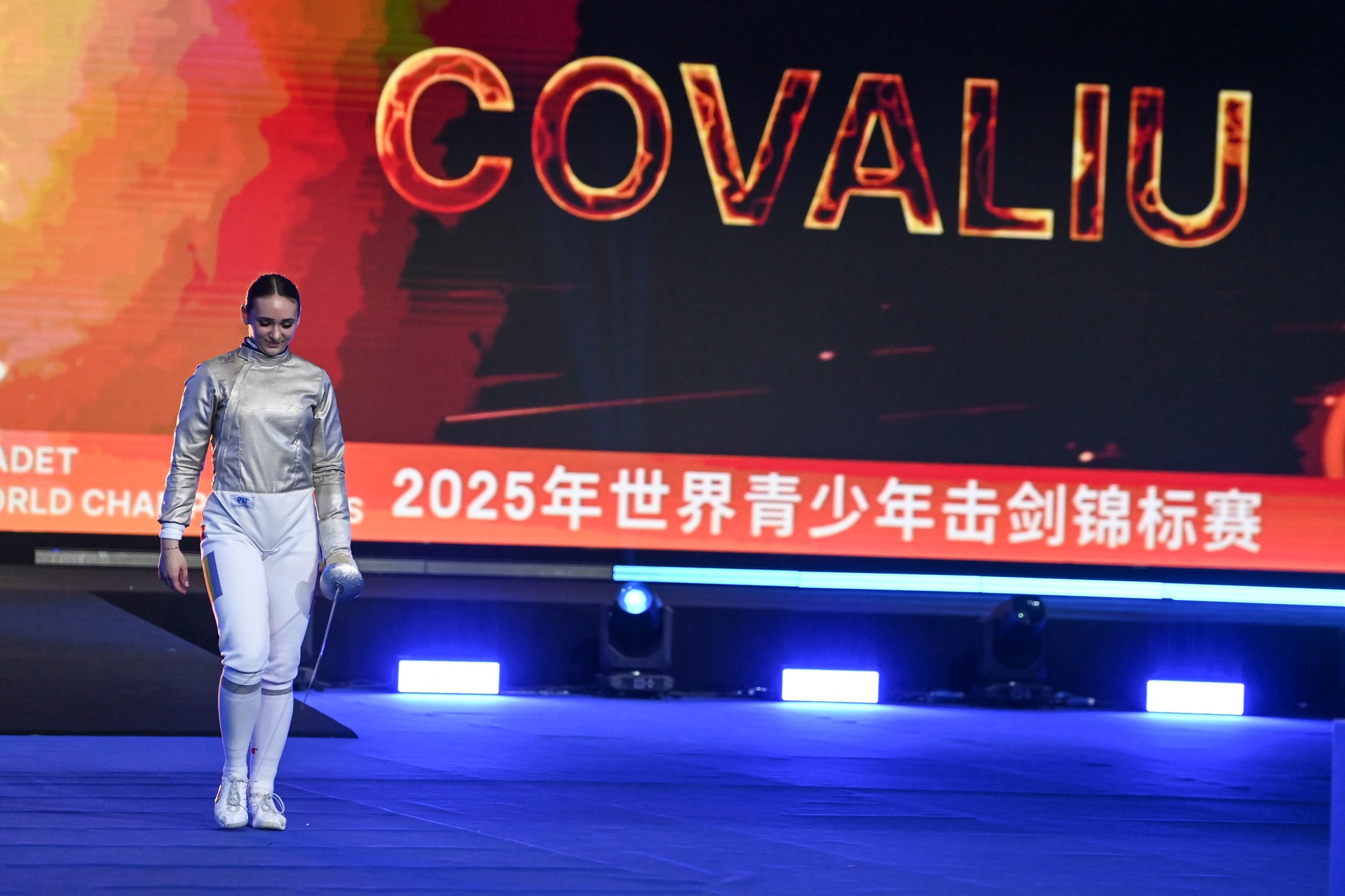 Aur pentru Romania Amalia Covaliu noua campioana mondiala la scrima