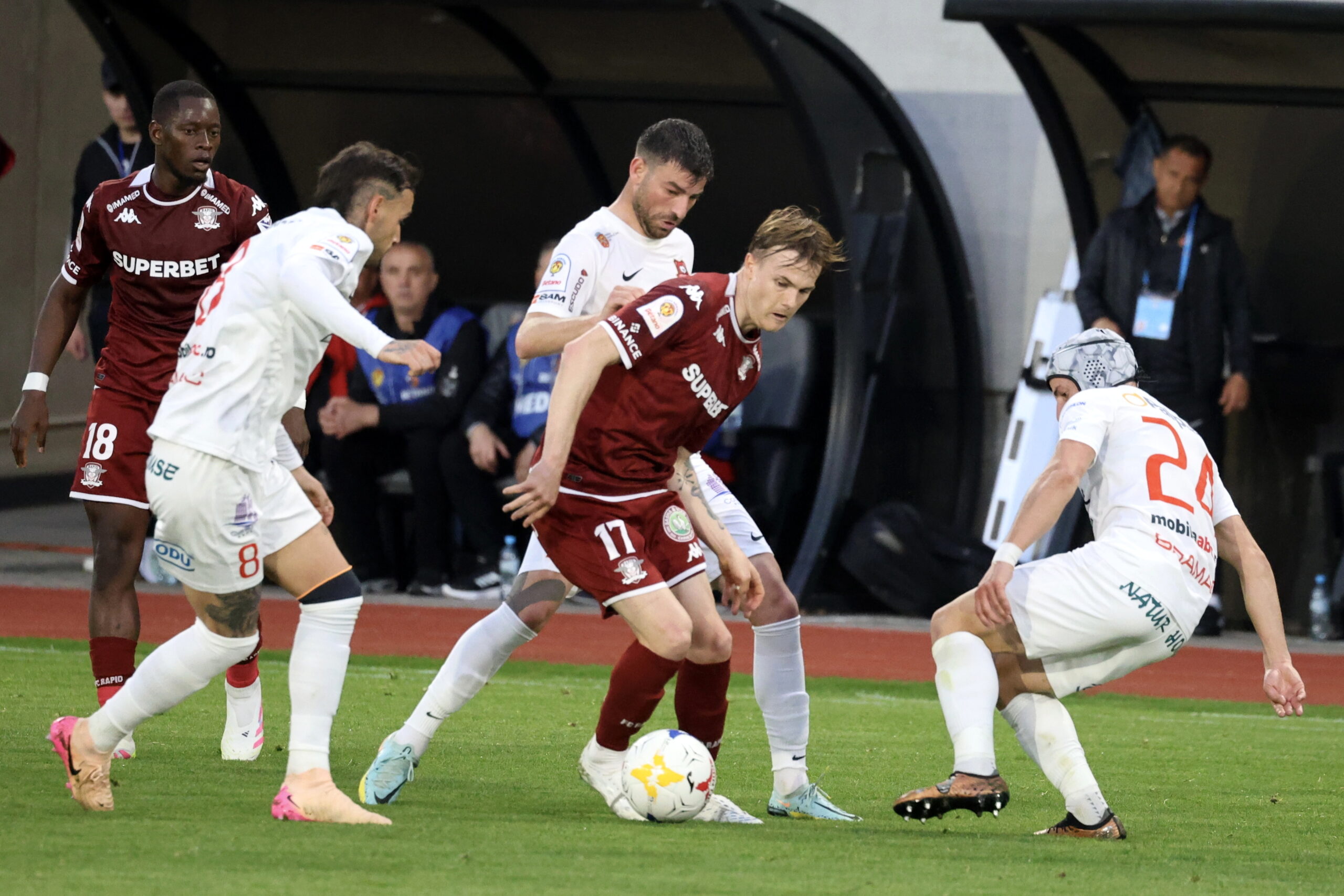 Hermannstadt s a calificat in finala Cupei Romaniei dupa victoria cu Rapid