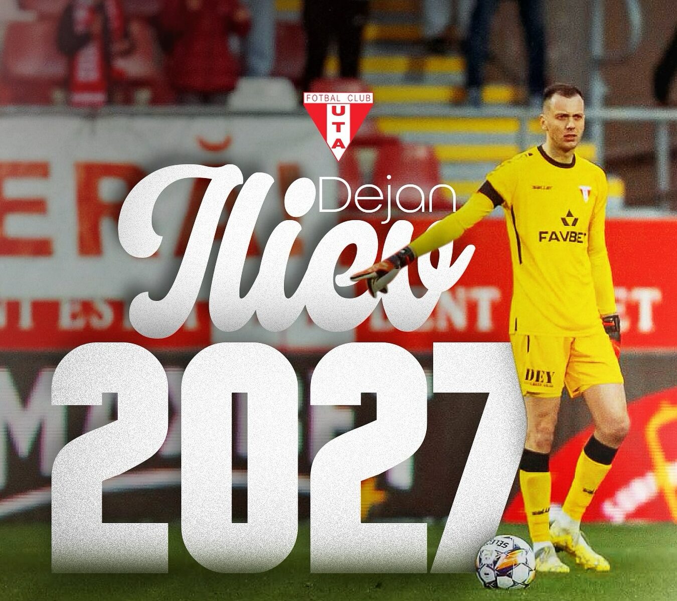 Dejan Iliev si a prelungit contractul cu UTA Arad