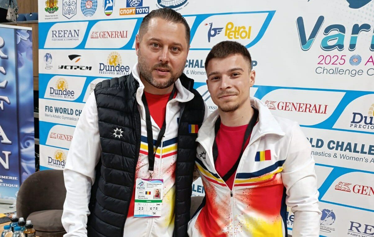 Gimnastul Rafael Szabo locul cinci la sol la Varna