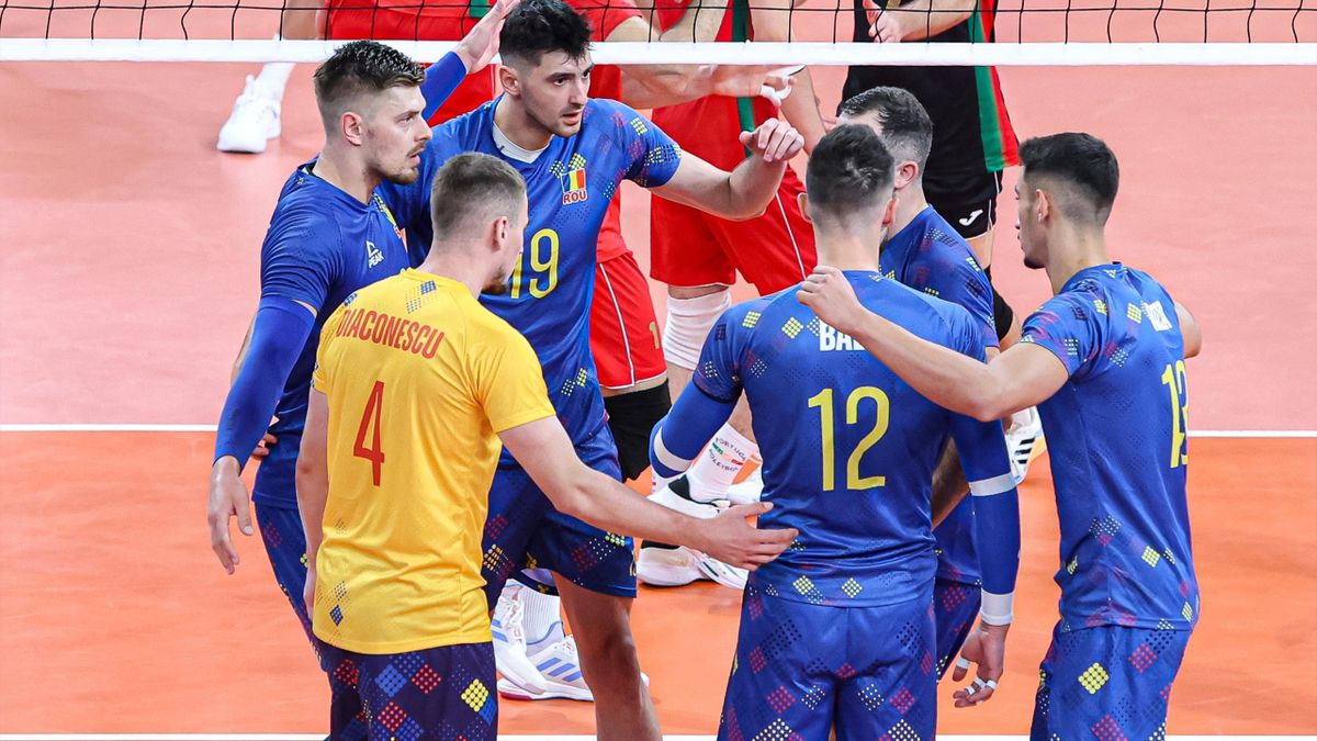 Nationala masculina de volei joaca cu Slovacia la Mioveni