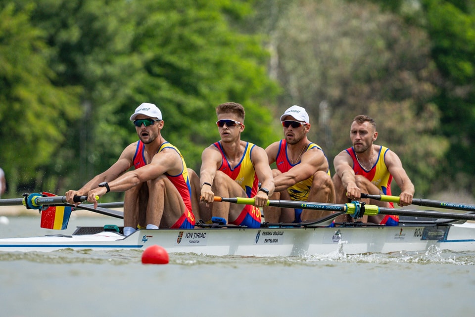 Romania obtine a treia medalie de aur la Europenele de canotaj