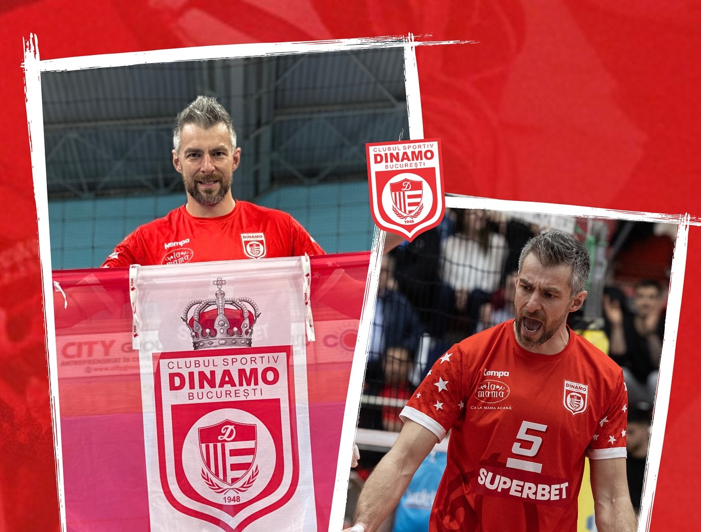 Volei masculin Razvan Mihalcea ramane la Dinamo in sezonul sapte