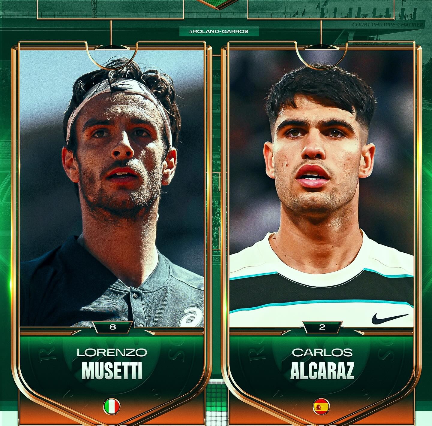 Alcaraz Musetti in semifinalele de la Roland Garros