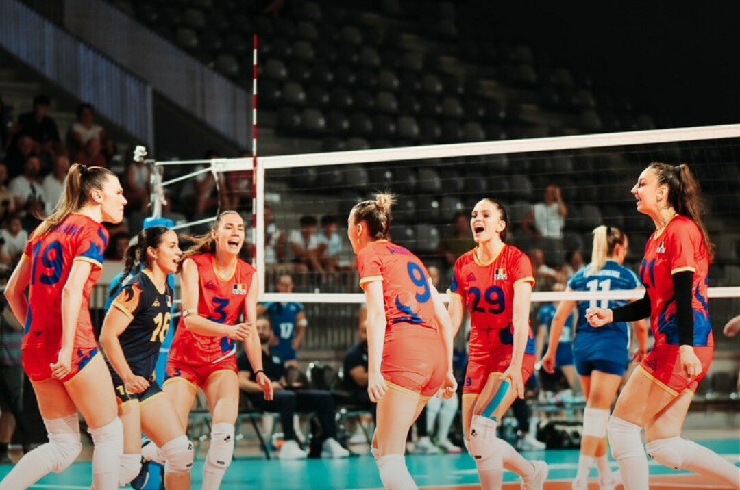 Nationala de volei feminin a Romaniei invinge Grecia