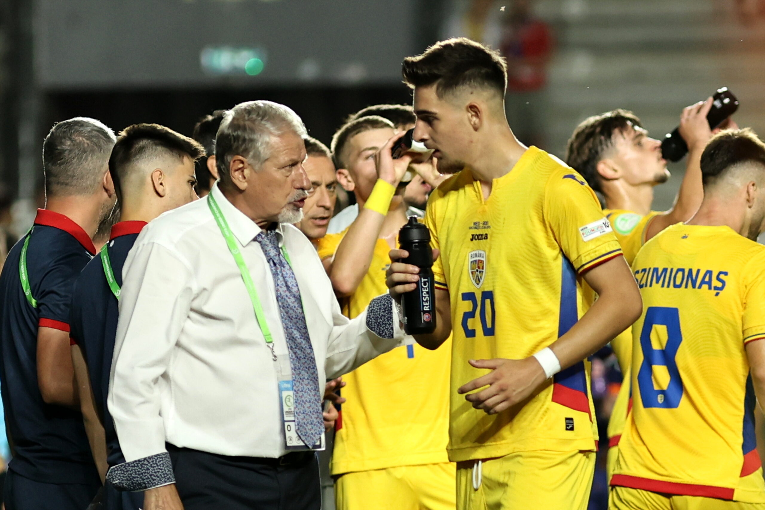 Primul gol primit penibil Antrenorul U19 al Romaniei admite gestionarea gresita a debutului cu Olanda