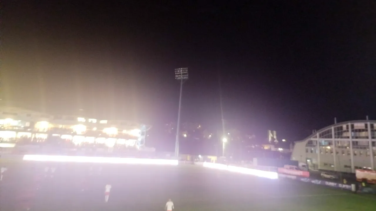 A cazut nocturna in meciul cu Cszikszereda