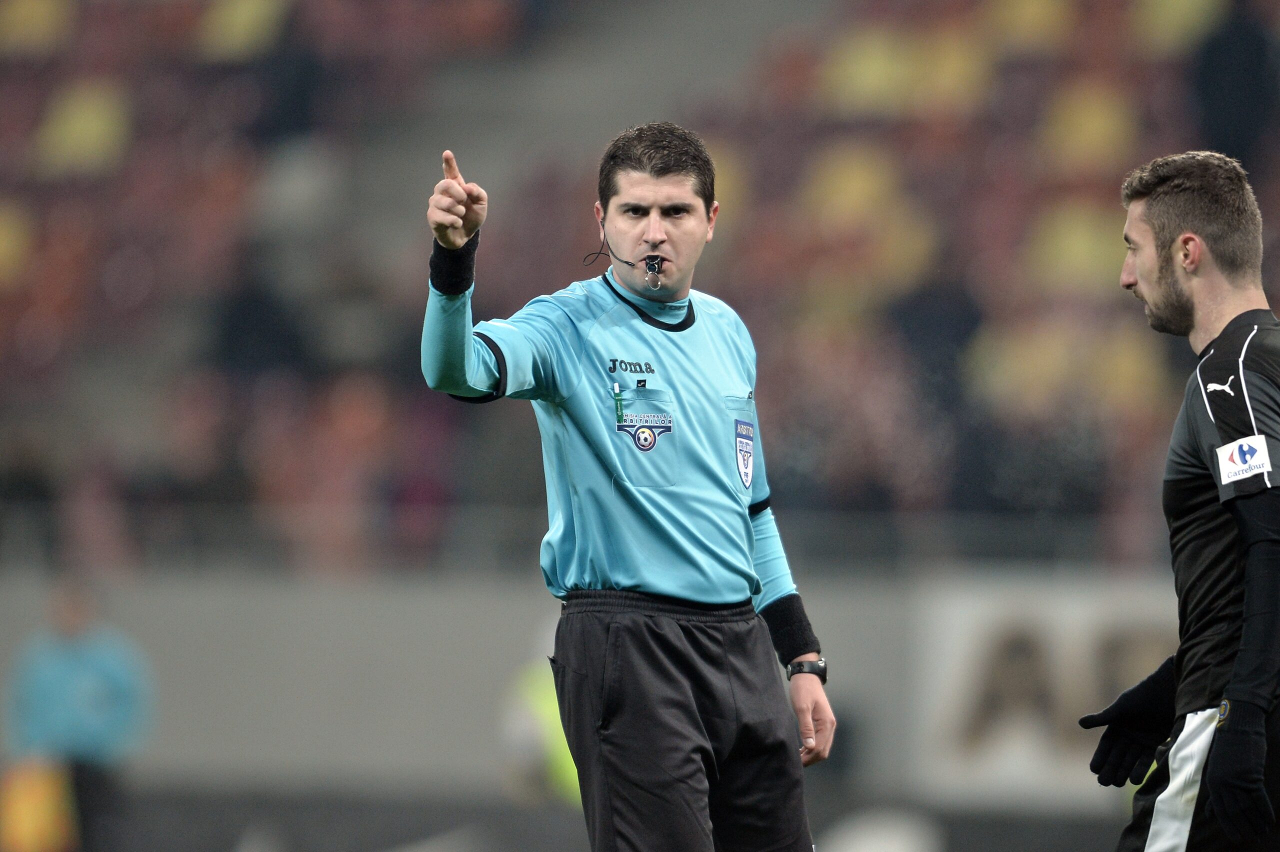 Brigada romana de arbitri condusa de Chivulete in turul 2 al Conference League