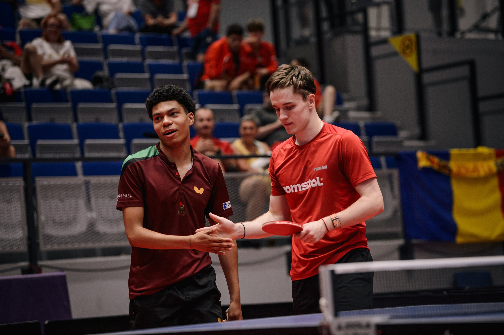 Iulian Chirita si Tiago Abiodun campioni europeni U19 dublu masculin