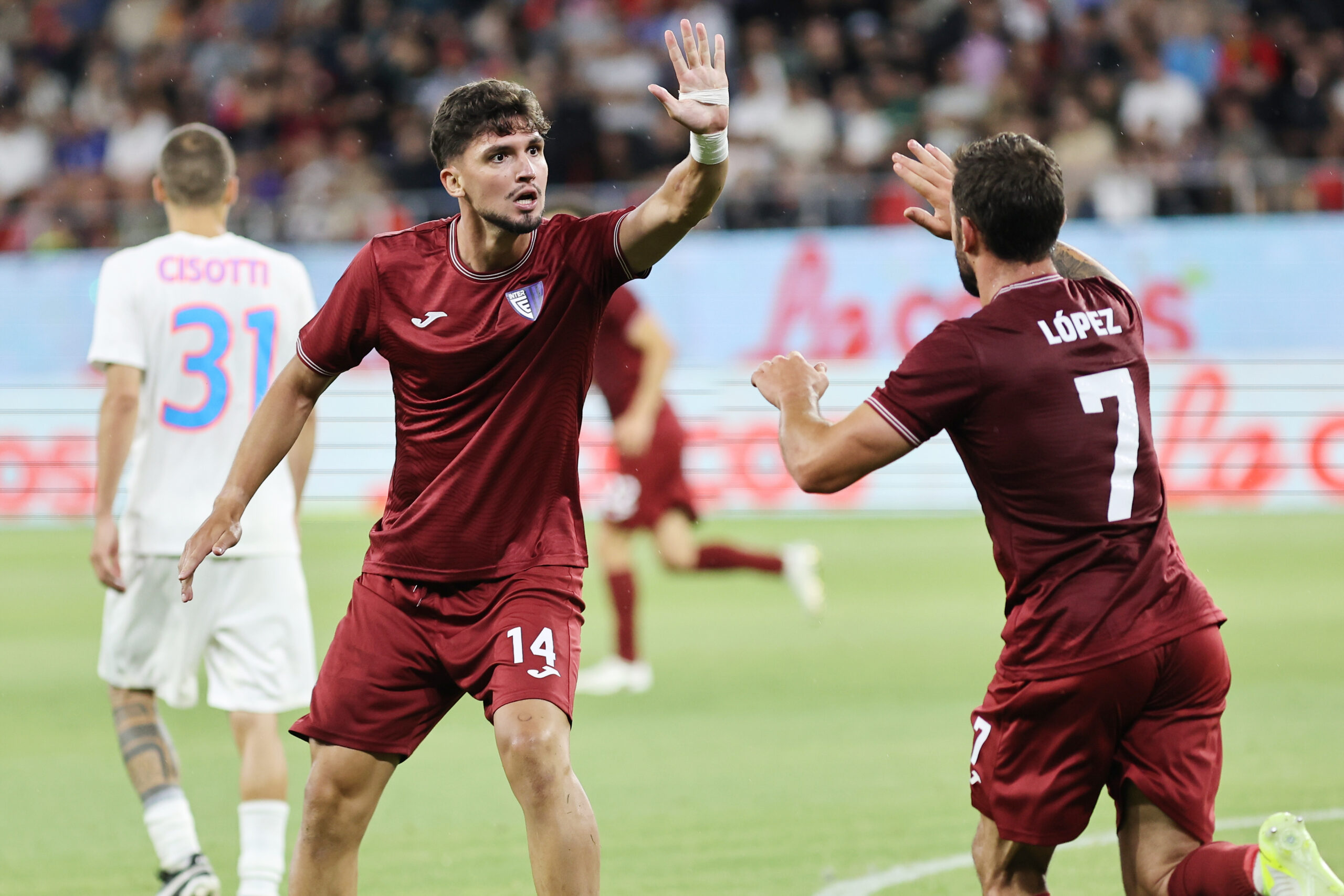 Liga Campionilor FCSB are avantage de doua goluri in retur