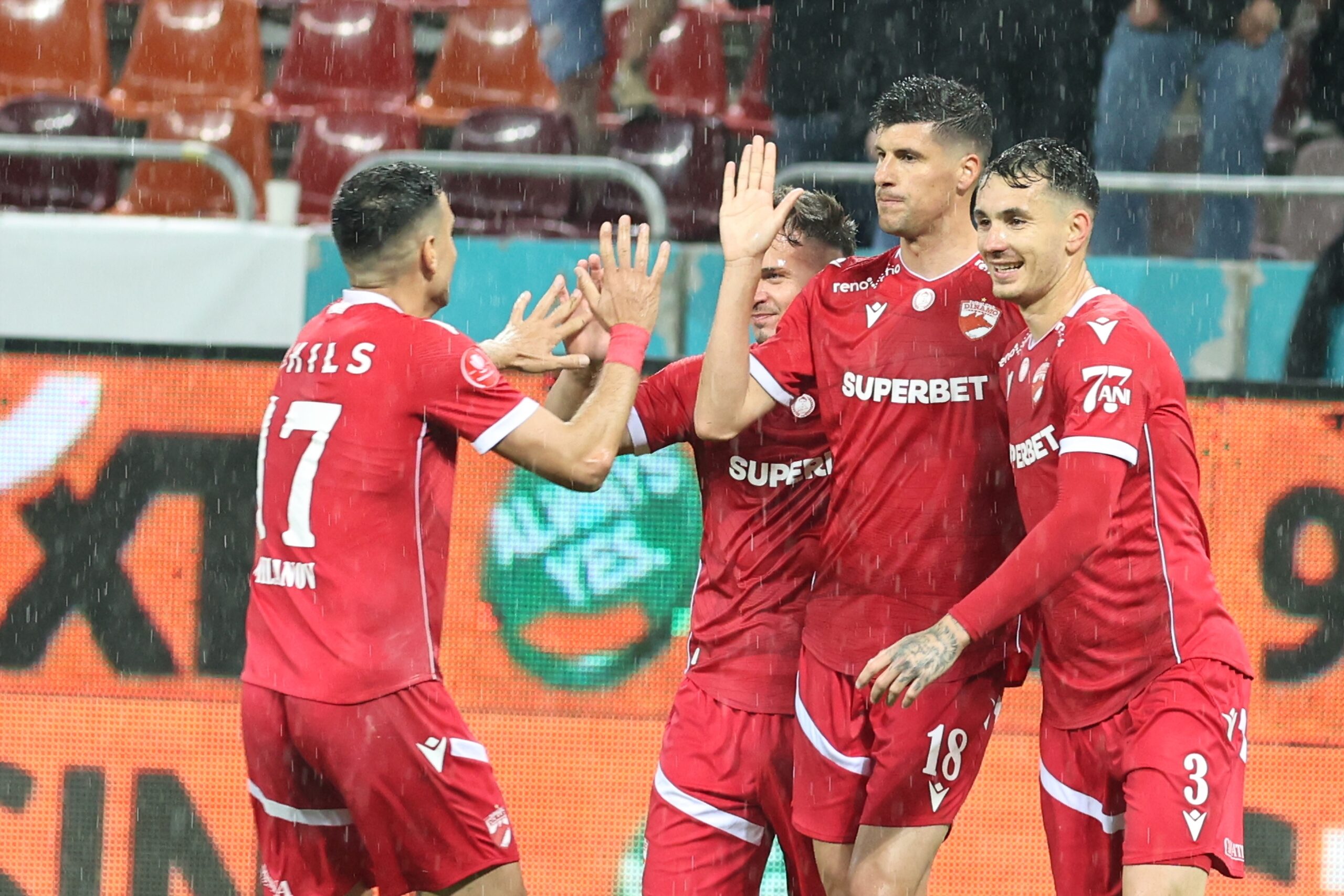 Meciul Dinamo FC Botosani incheie runda a doua din Superliga