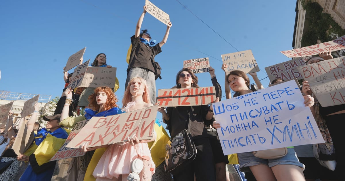 Protestele din Ucraina l au alertat pe Zelenskyy