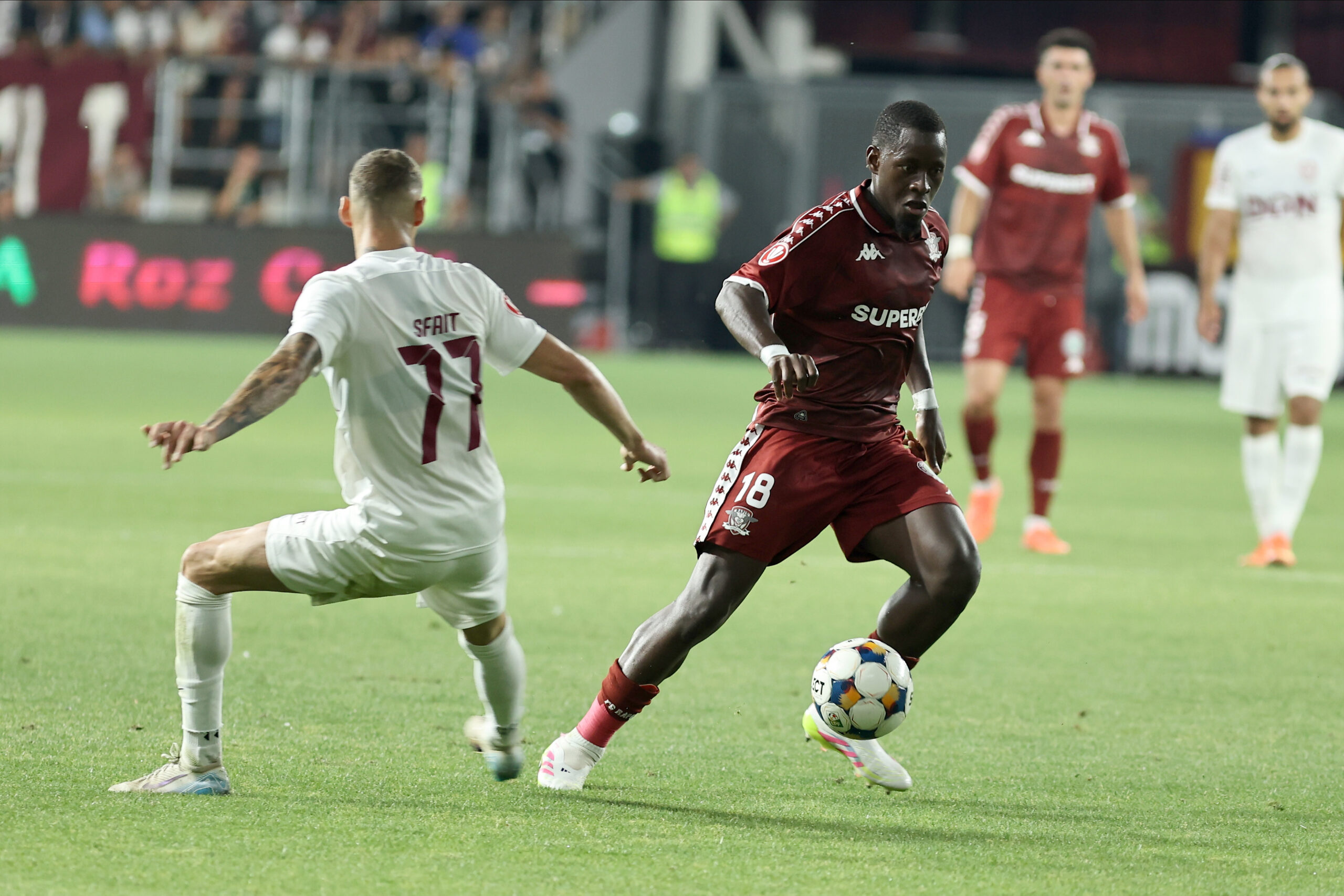 Rapid si CFR Cluj au remizat 1 1 in Giulesti