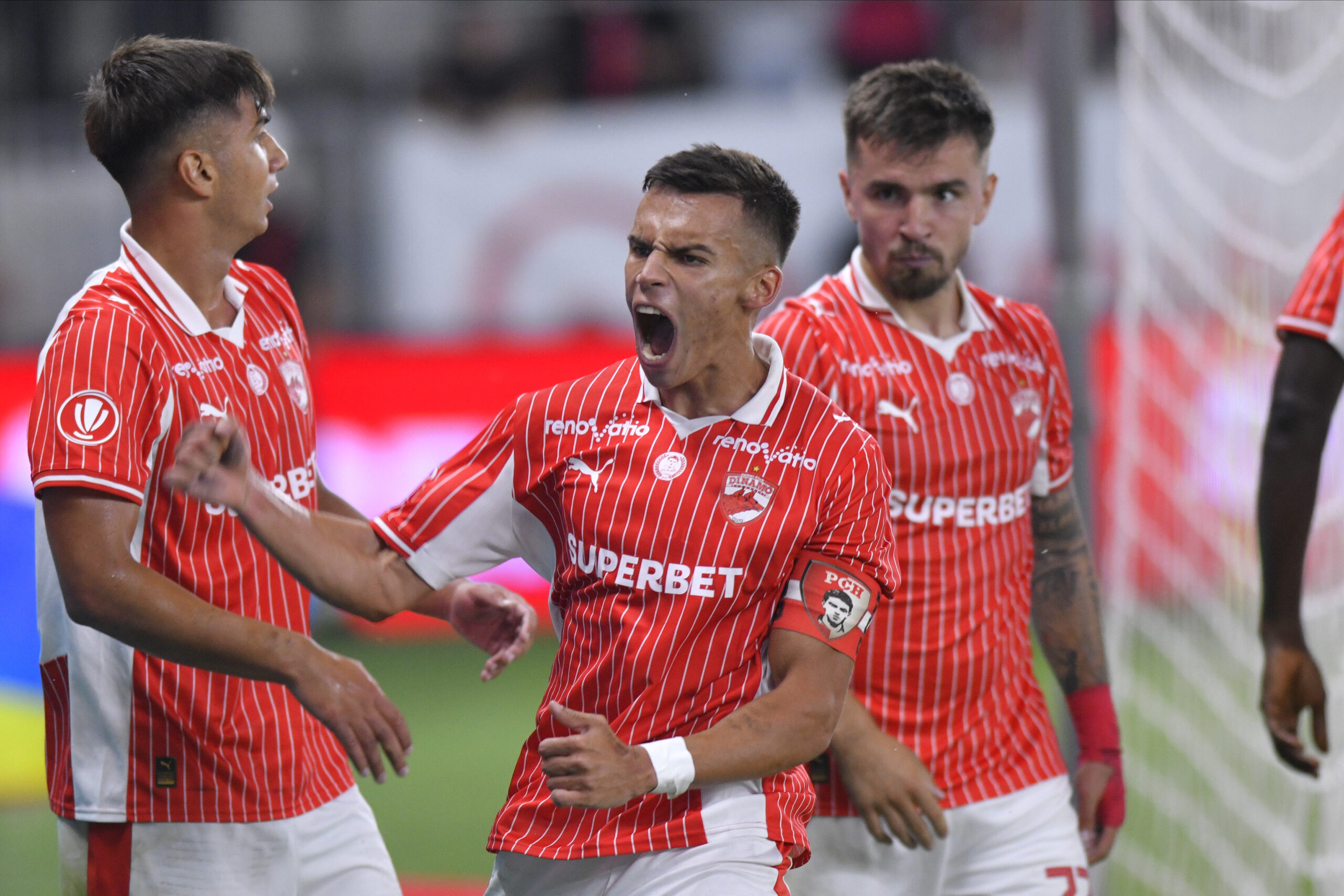 Remiza alba pe Arcul de Triumf Dinamo FC Botosani