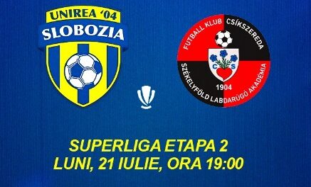 Unirea Slobozia FK Csikszereda meci in Superliga