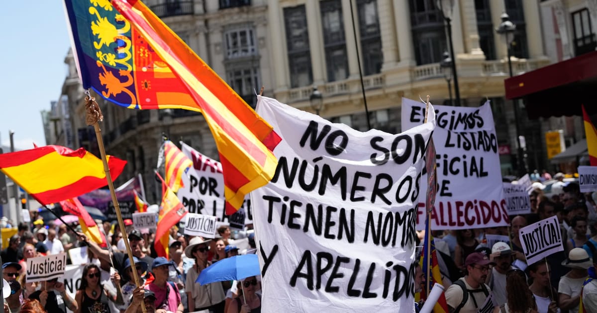 Curtea Suprema din Spania PM Sanchez nevinovat pentru inundatii