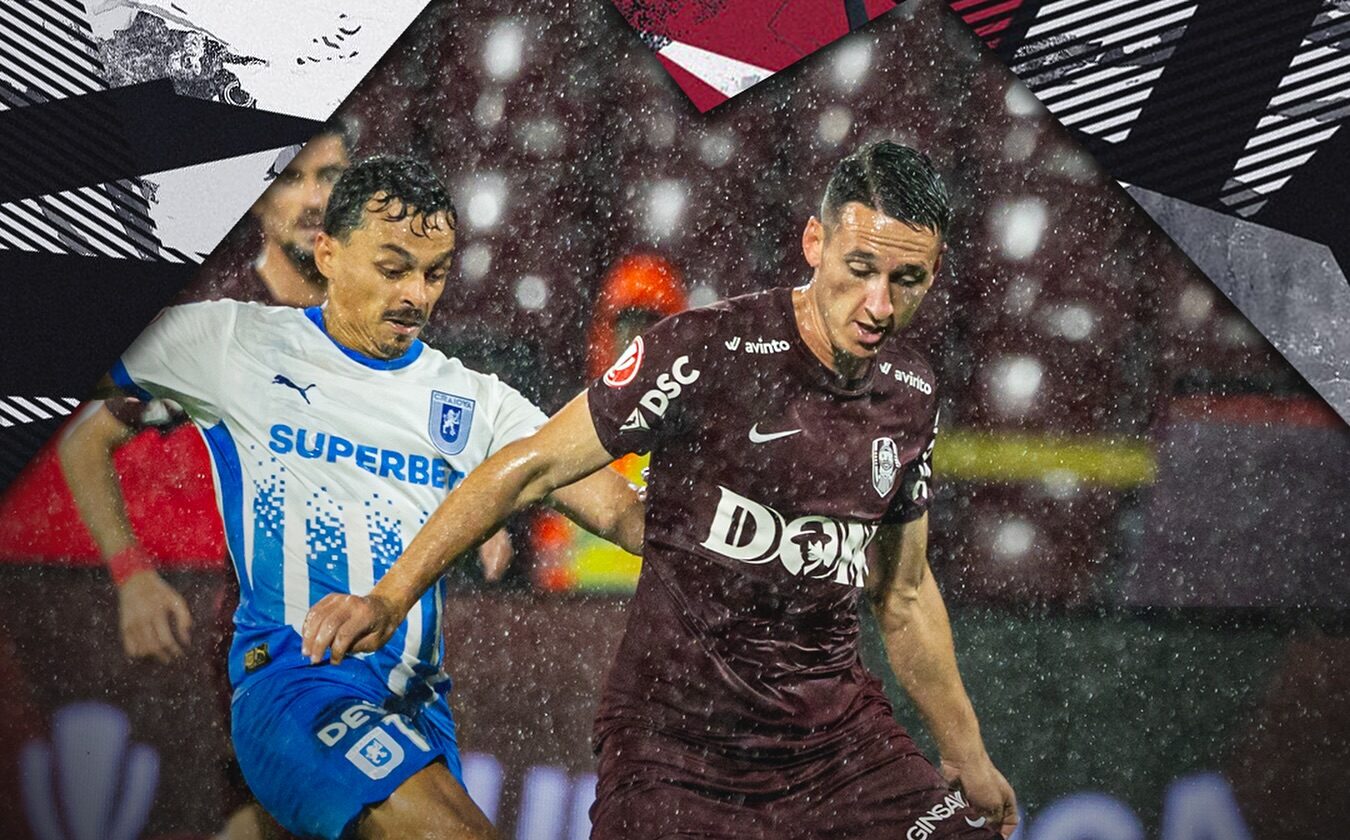 Superliga Craiova invinge CFR Cluj cu 3 2