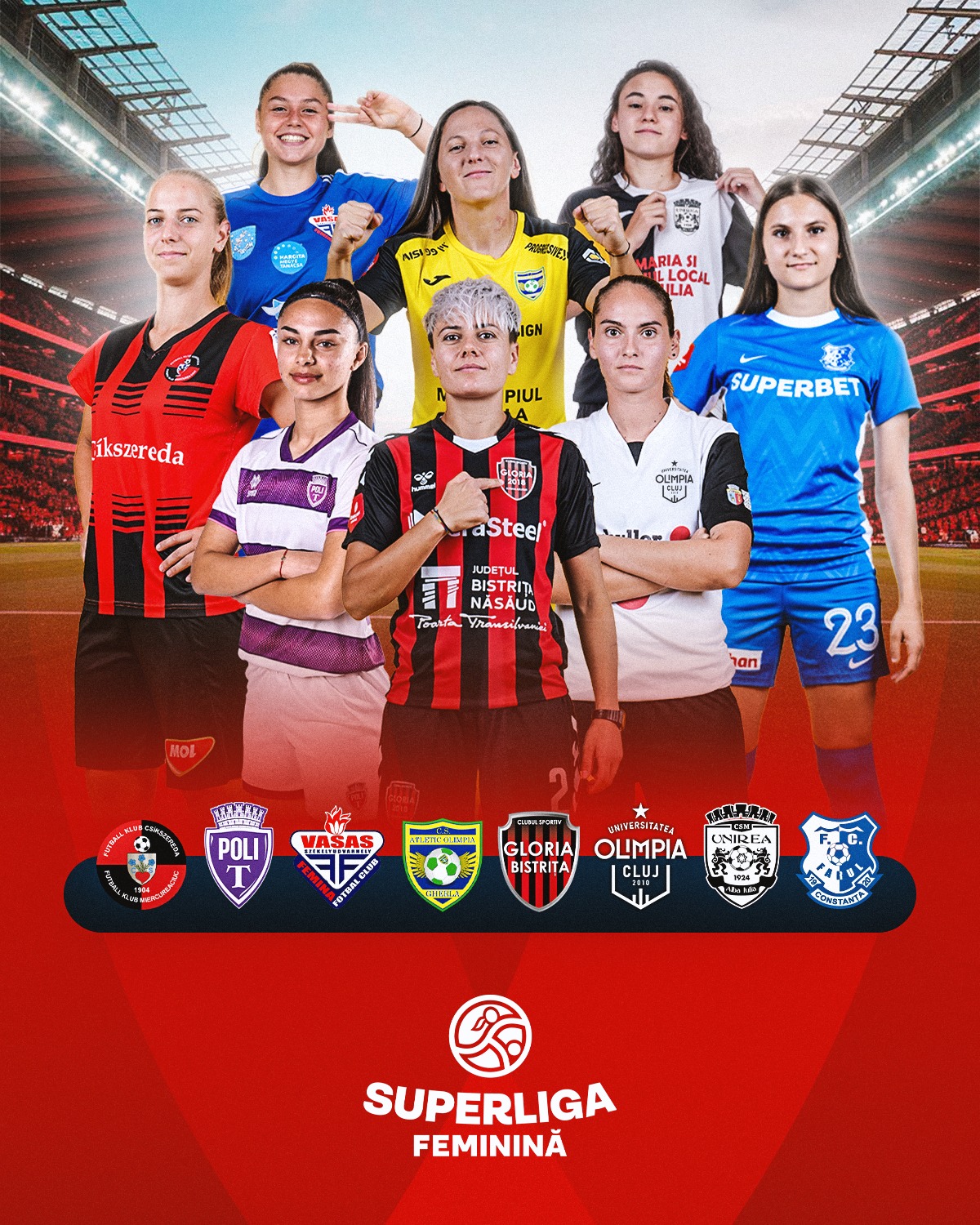 Superliga Feminana de Fotbal Campioana vs Vicecampioana