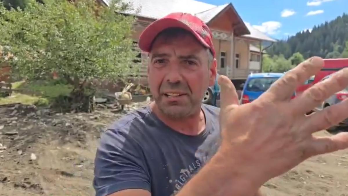Voluntarii din Brosteni sunt suparati Georgescu a venit pentru publicitate