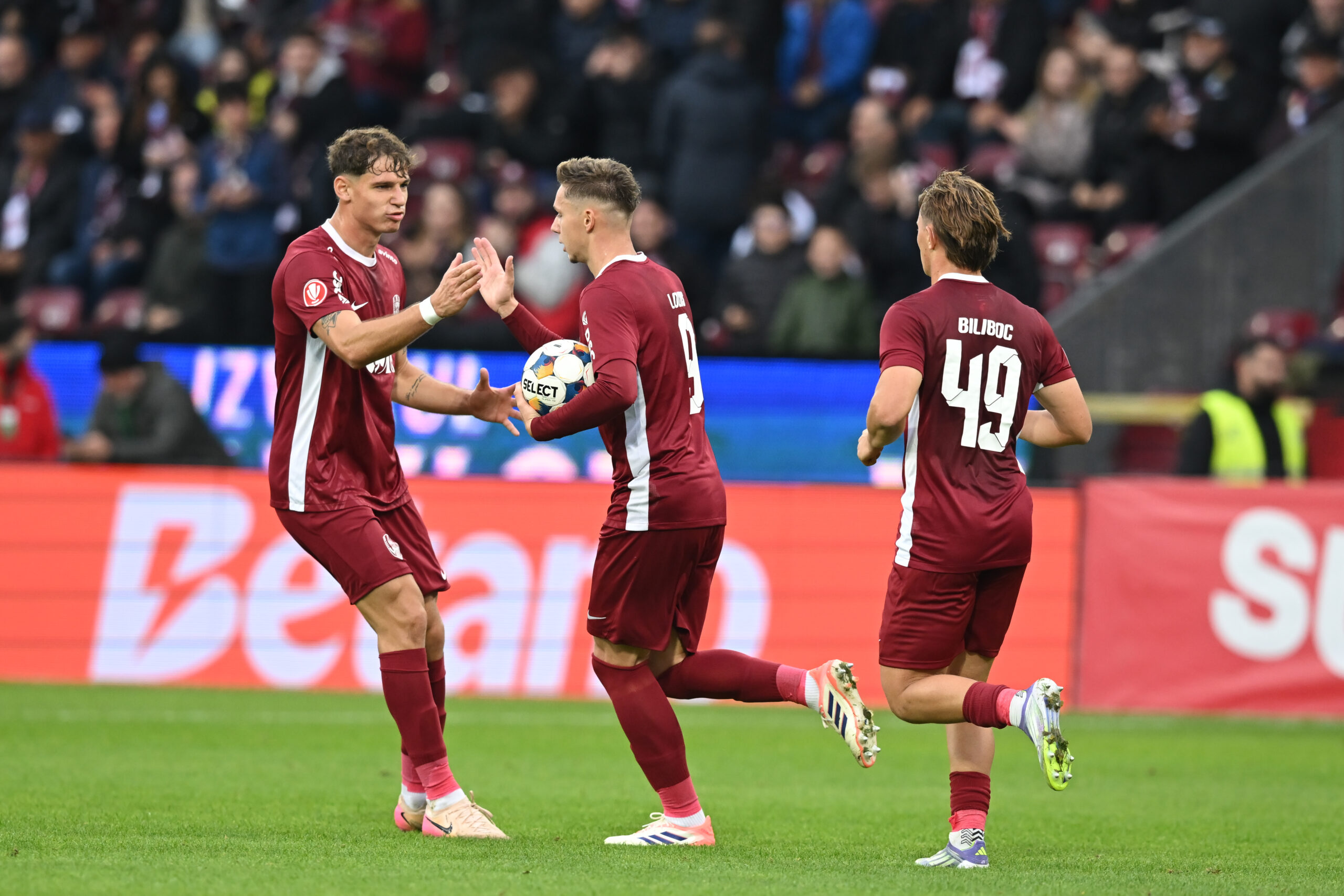 CFR Cluj face egal cu Csikszereda scor 2 2
