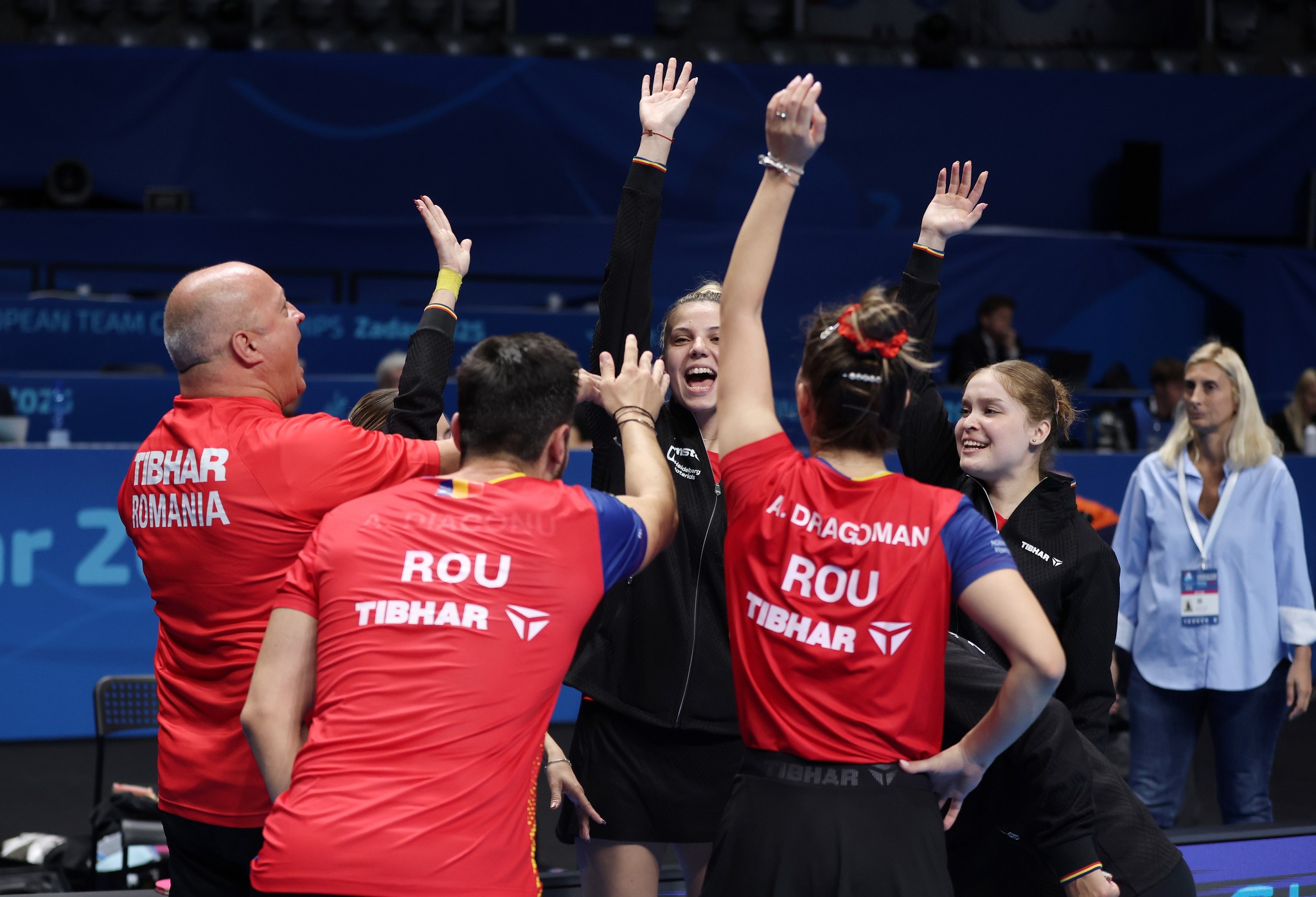 Campionatul European de tenis de masa echipa feminina a castigat argintul