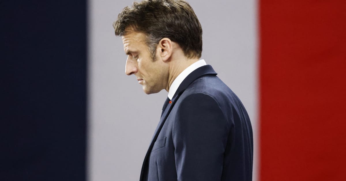 Soarele apune pentru Macron vizionarul Europei