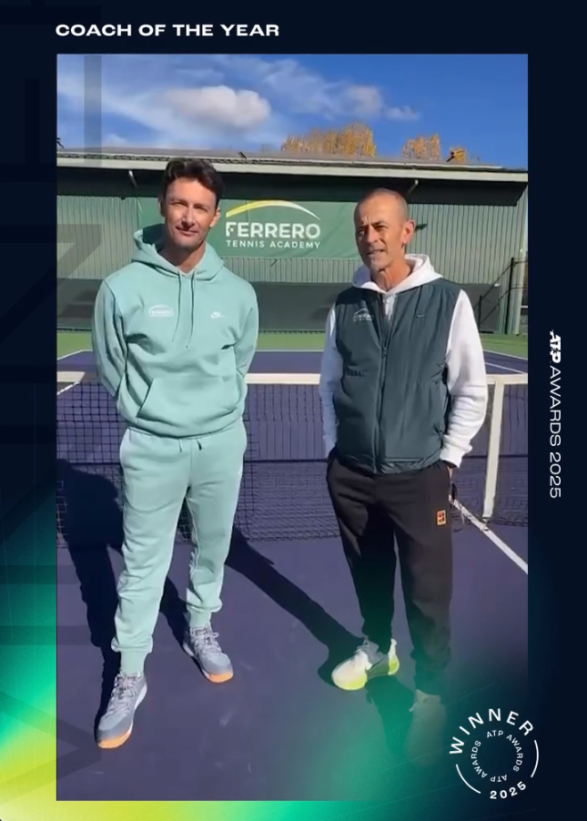 Juan Carlos Ferrero si Samuel Lopez antrenorii anului ATP