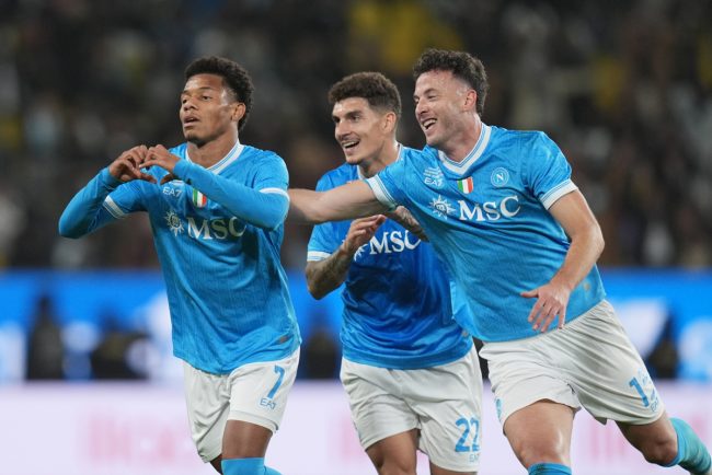 Napoli castiga a treia oara Supercupa Italiei David Neres face diferenta in finala de la Riad