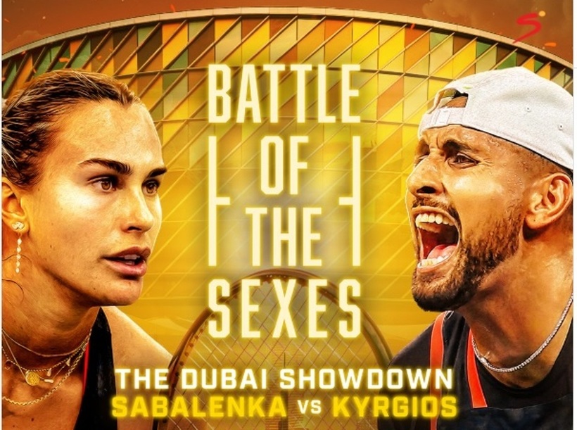 Nick Kyrgios castiga Batalia Sexelor cu Aryna Sabalenka
