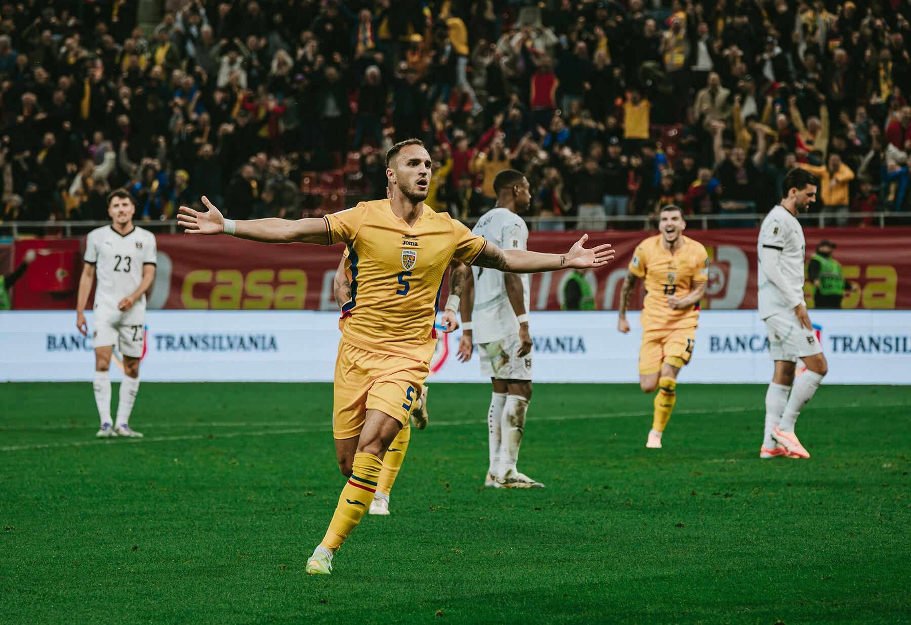 Reusita lui Virgil Ghita in meciul cu Austria