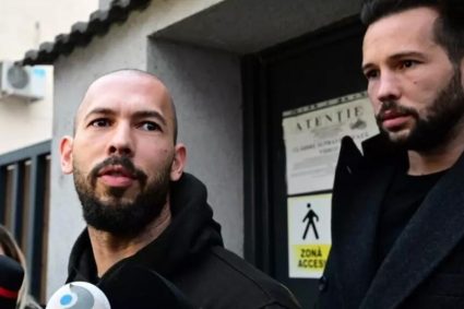Un milion de lire sterline confiscate de fratii Tate pentru combaterea violentei