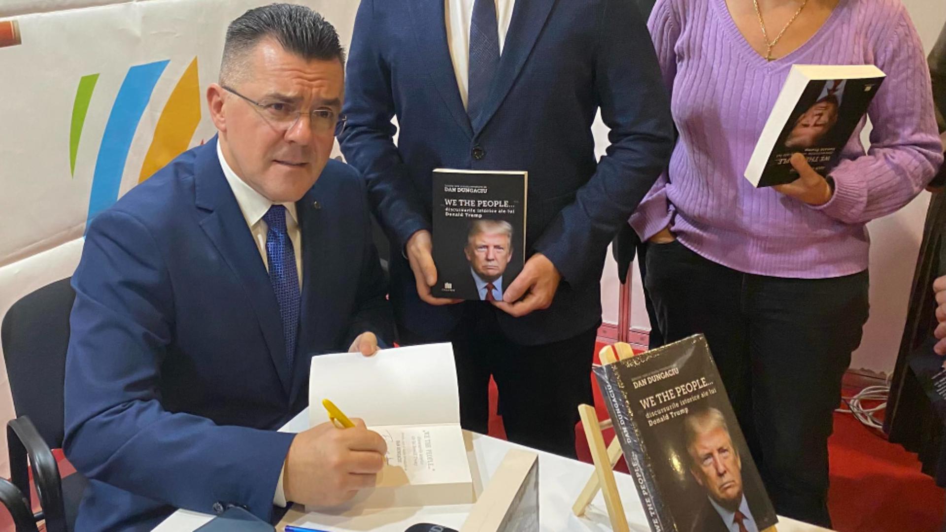 Lansarea cartii lui Dan Dungaciu despre Trump