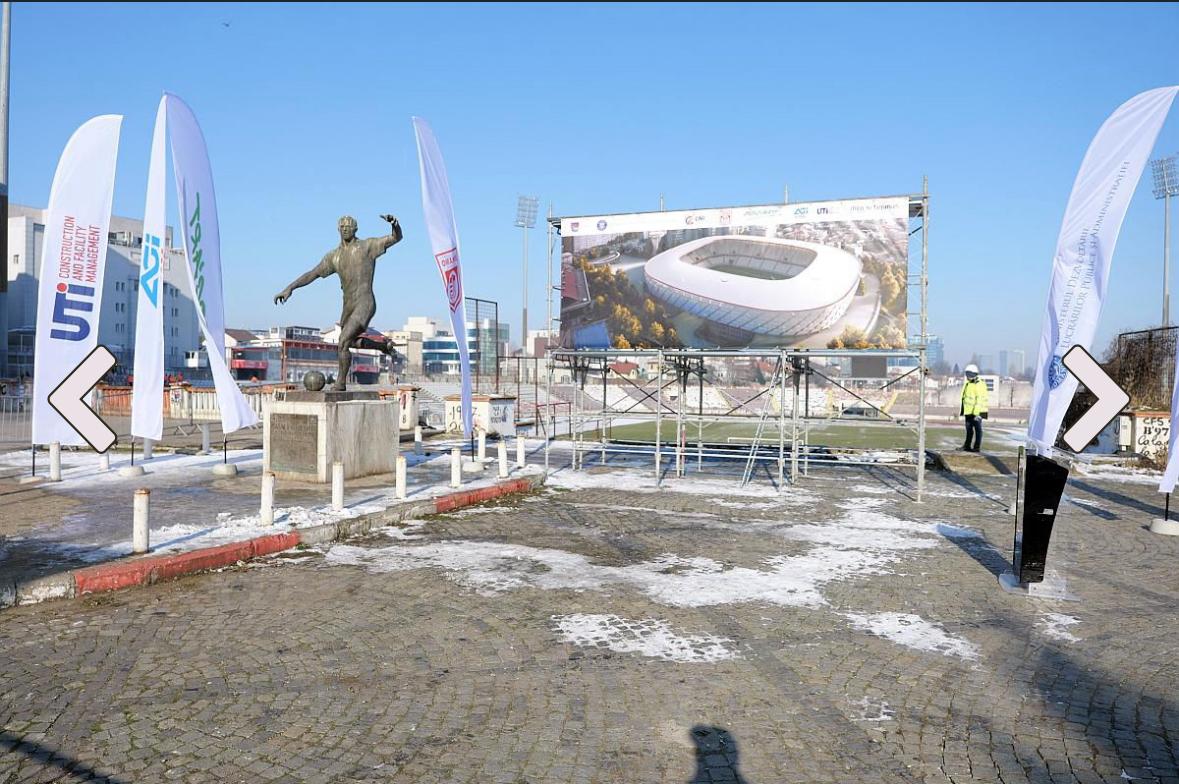 Zi istorica pentru Dinamo a inceput daramarea stadionului din Stefan cel Mare