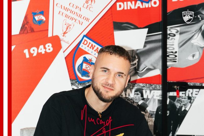 Atacantul George Puscus a semnat cu Dinamo