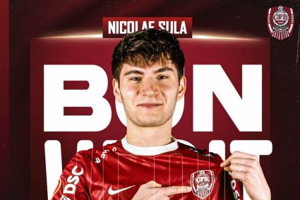 CFR Cluj anunta transferul unui atacant de 19 ani din Republica Moldova