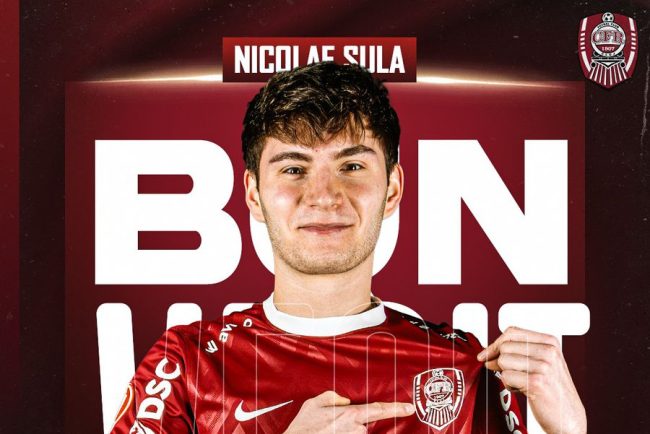 CFR Cluj anunta transferul unui atacant de 19 ani din Republica Moldova