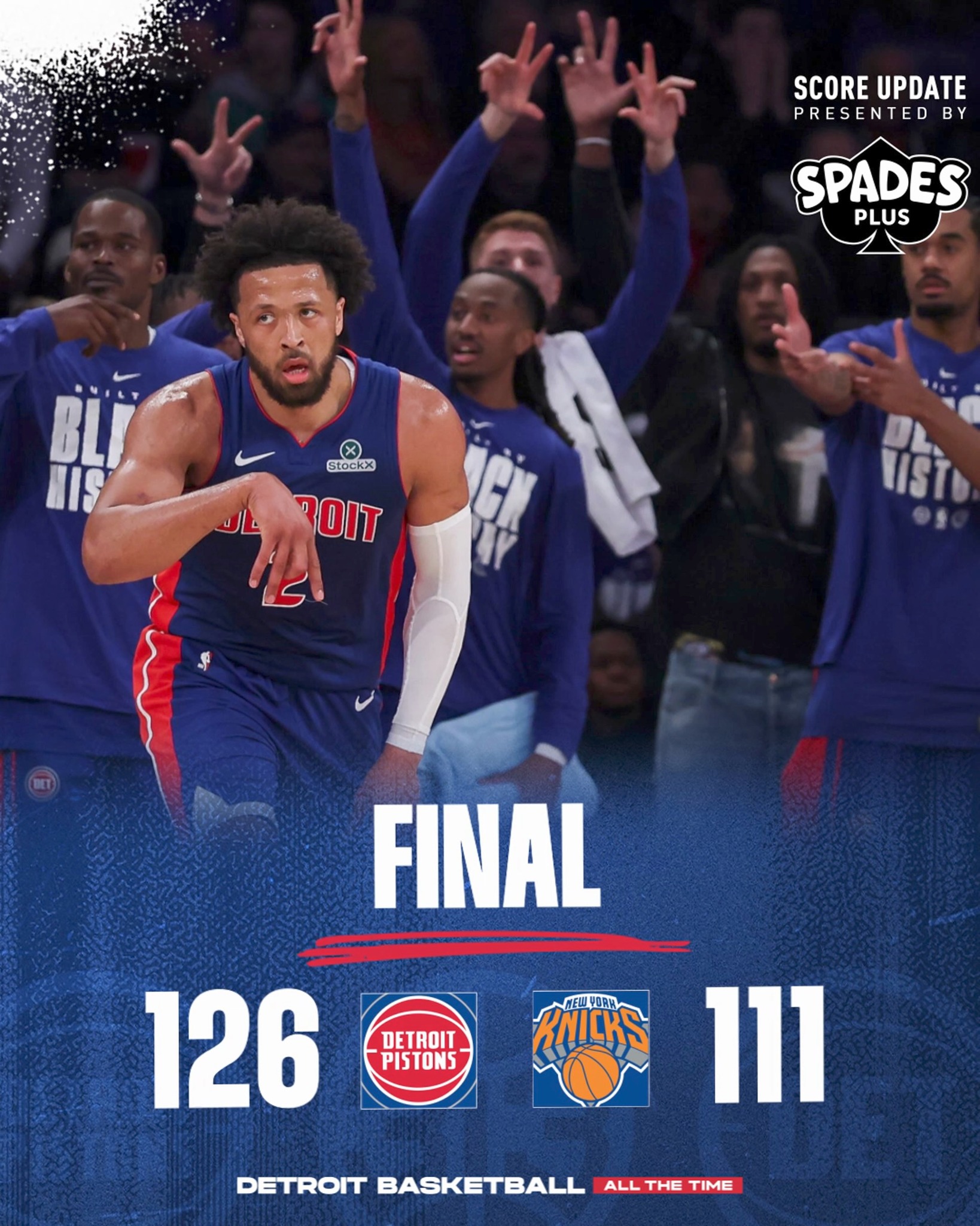 Cade Cunningham starul echipei Detroit Pistons face istorie la Madison Square Garden in NBA